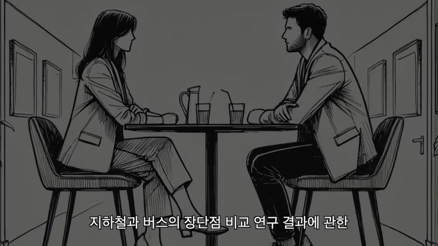 대화가 설명 발표가 되어버리는 장면
